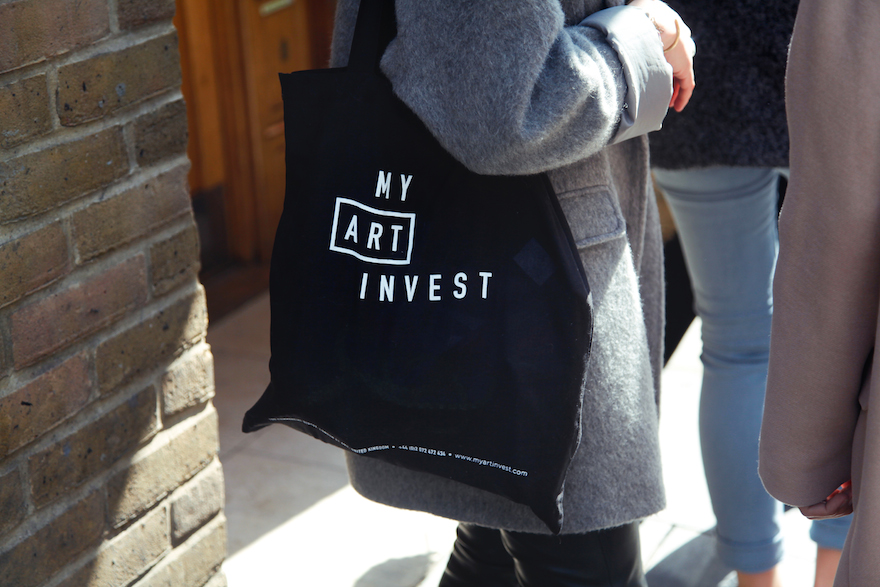 my art invest tote bag