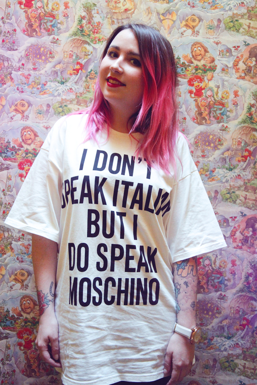 moschino italian t-shirt